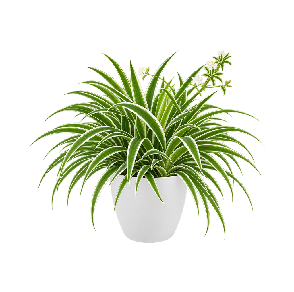 Plante araignée (Blanc)